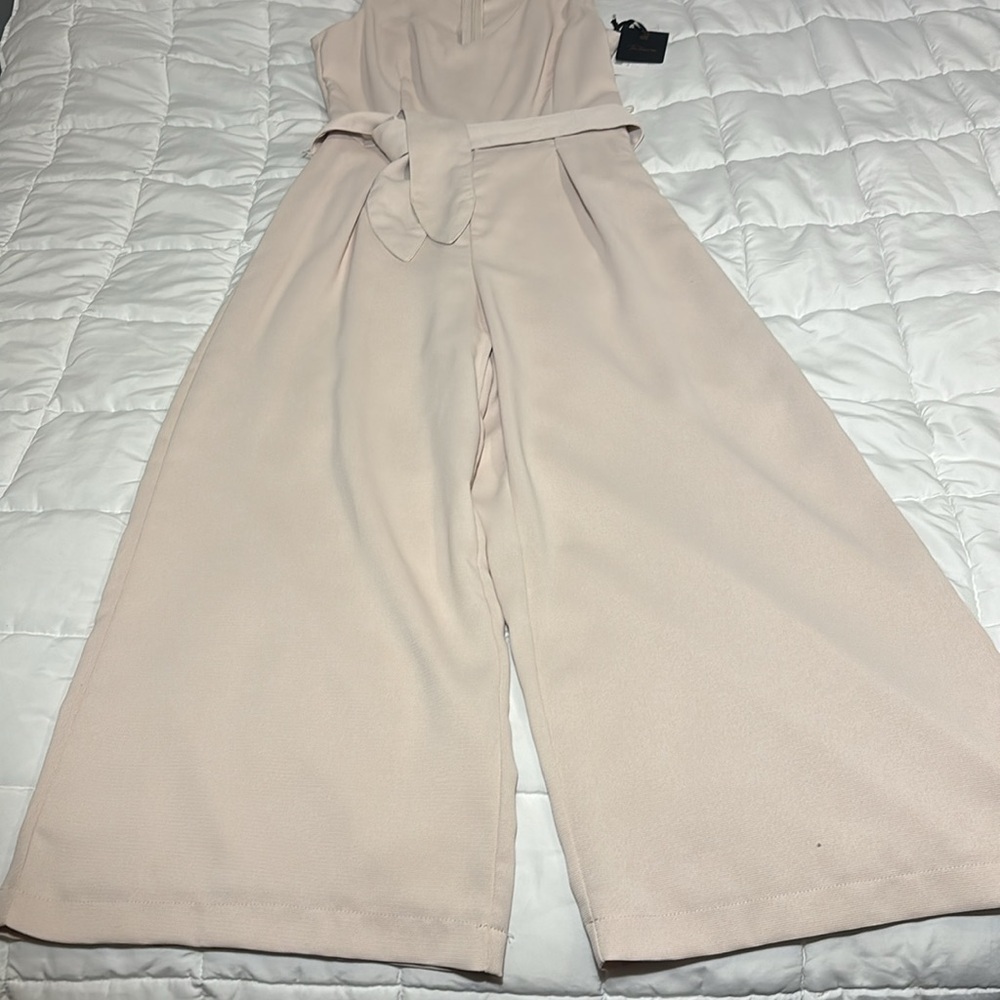 Takara Off White Wide-Leg Jumpsuit Size 5 - Picture 3 of 15